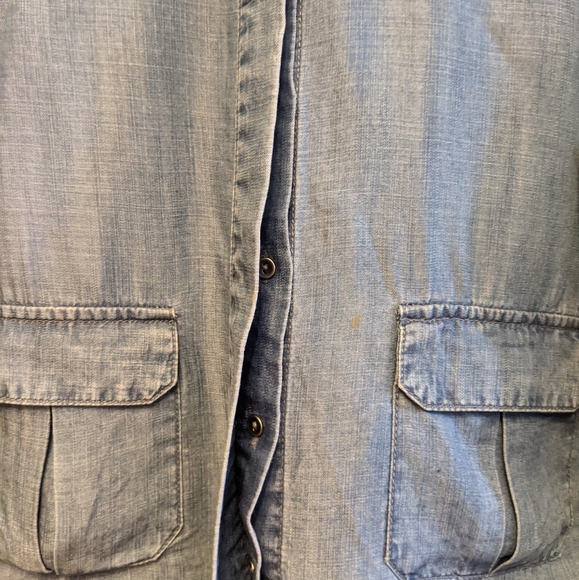 Denim crop top - Picture 2 of 4